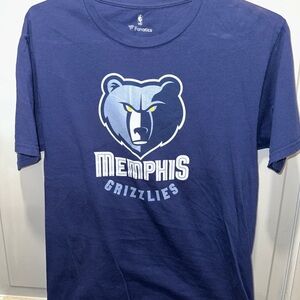 Fanatics Memphis Grizzlies Blue T-Shirt